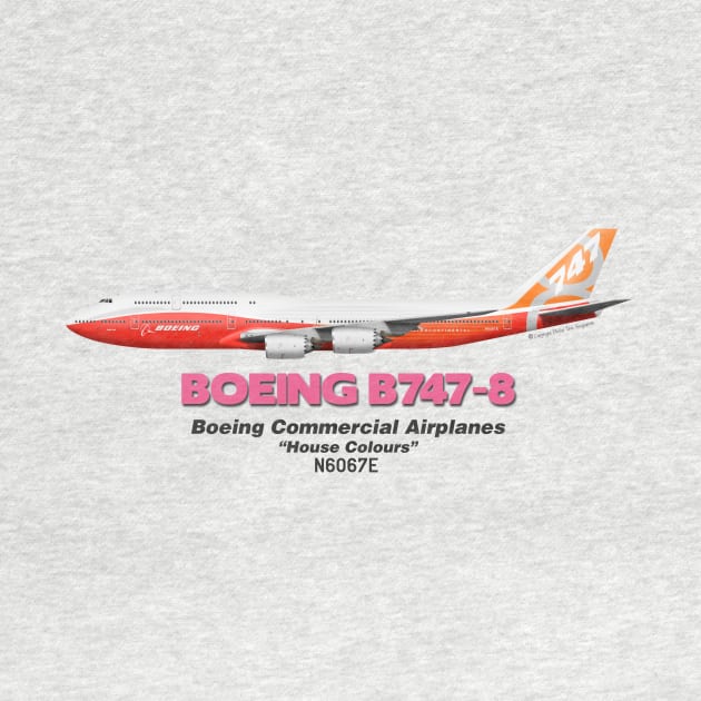 Boeing B747-8 - Boeing "House Colours" by TheArtofFlying